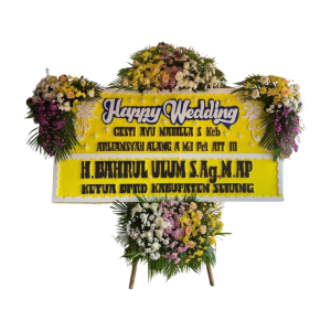Papan Bunga Pernikahan