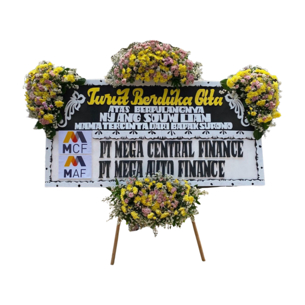 Papan Bunga Duka Cita